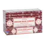 Satya Indian Rain Forest Incense Sticks Box Of Twelve Special Offer